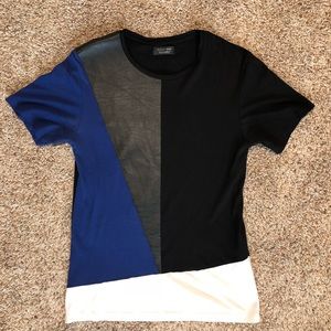 Zara Men’s Colorblocked T-Shirt